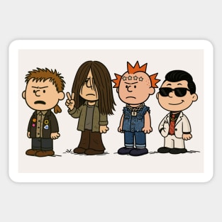 The Young Ones --- Fan Art Mashup Sticker
